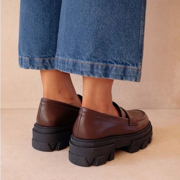 ALOHAS Trailblazer Chunky Loafer in coffee brown 38 - Picture 3 of 16